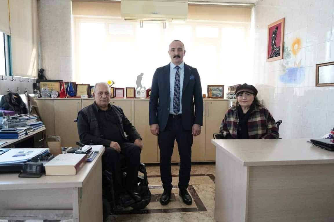 Başkan Kotan’dan Türkiye Sakatlar Derneği Antalya Şubesi’ne Destek Mesajı