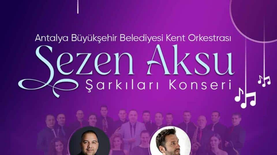 Antalya'da ABBO'dan Sezen Aksu Şarkılarıyla Unutulmaz Bir Konser Gecesi