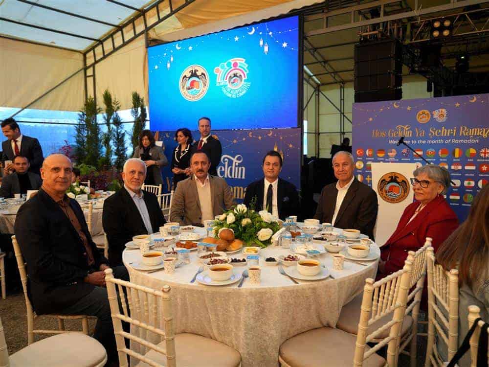 Alanya'da Farklı Kültürler Ramazan Sofrasında Birlikte Buluştu