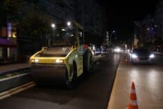 Büyükşehir Belediyesi’nin asfalt çalışmaları sürüyor