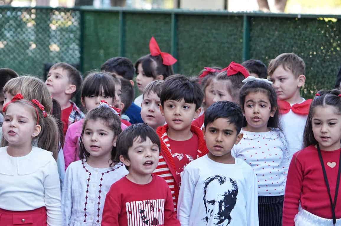 Konyaaltı Belediyesi Kreşlerinde İstiklal Marşı’nın 105. yılı kutlaması yapıldı
