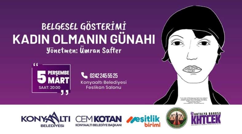 Konyaaltı Belediyesi’nde Nezihe Muhiddin’in Hayatını Anlatan Belgesel Gösterimi Yapılacak