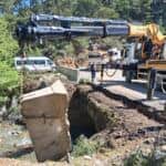 Demirtaş Vadisi grup yolunda 60 yıllık köprü yenileniyor ve alternatif yol hazırlandı