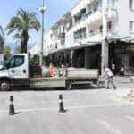 Antalya Büyükşehir Belediyesi Kemer Liman Caddesi’nde Altyapı Çalışmalarını Sürdürüyor