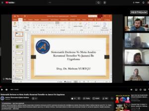 Akdeniz Üniversitesi Eğitim Fakültesi'nde AGEK Altıncı Oturumu Çevrim İçi Olarak Gerçekleşti