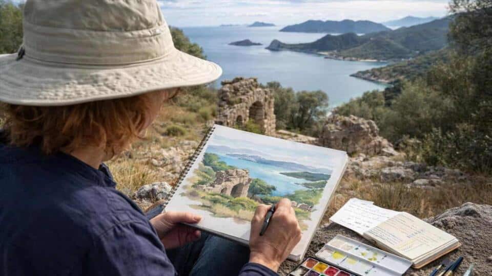 Kaş’ta PATH/MİRAS Projesi ile Likya Yolu'nun Kültürel ve Doğal Mirası Sanatla Vurgulanacak