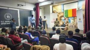 Afro-Antalya Öğrenci Topluluğu, Mali Gençlik ve Spor Bakanı ile Antalya'da Görüştü