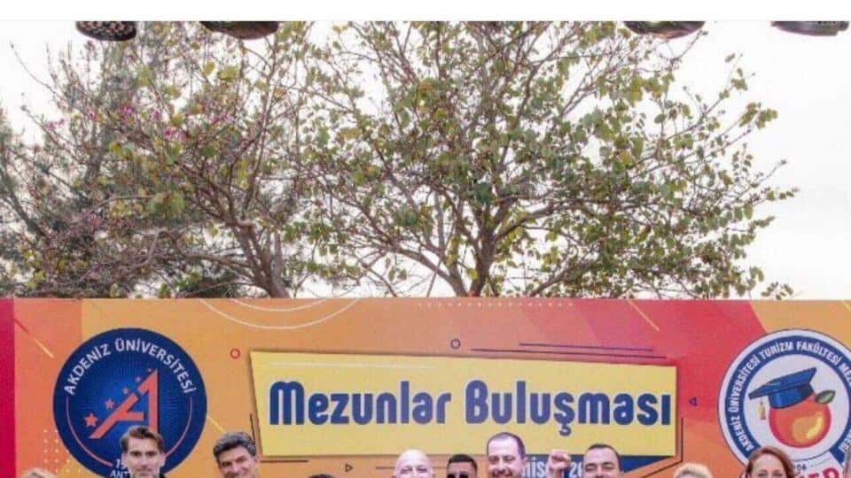 Akdeniz Üniversitesi Turizm Fakültesi Mezunları ATMED Etkinliğinde Buluştu