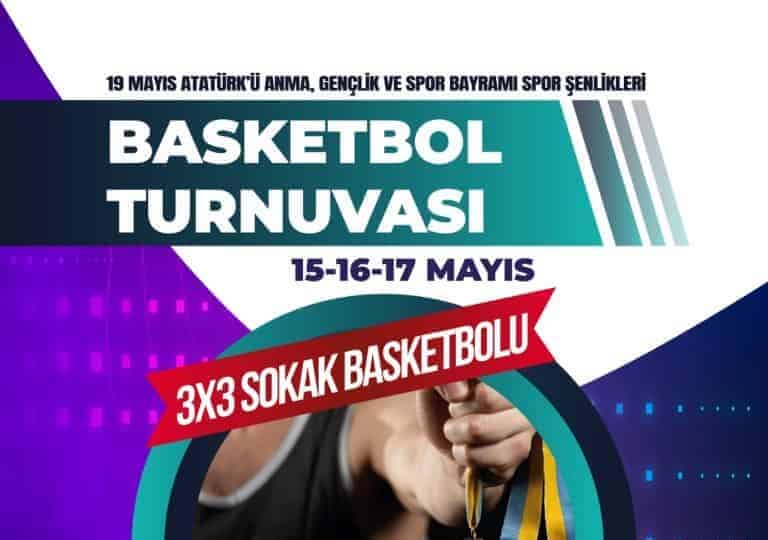 Konyaaltı Belediyesi 19 Mayıs’a özel 3x3 Streetball Turnuvası düzenliyor